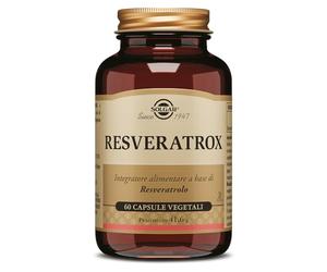 Solgar RESVERATROX - Resveratrolo 100 mg da Polygonum cuspidatum, 60 capsule vegetali