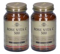 Solgar Rose Vita C 500 2x105,4 g Tavolette
