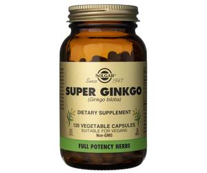 Solgar Super Ginkgo (Ginkgo biloba), 120 capsule