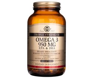 Solgar Triple Power Omega-3 950 mg, 100 capsule