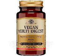 Solgar Vegan Multi Digest Integratore Enzimi Digestivi 50 Tavolette