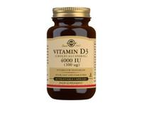 Solgar Vit D3 4000 Ui 100 Mcg. Cápsulas Vegetales 60 Un