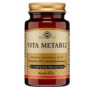 Solgar VITA METAB12 – Integratore B12 Metilcobalamina 1000µg – 30 cpr orosolubili