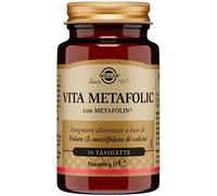 Solgar Integratore alimentare Vita Metafolic – Acido folico – 50 tavolette (11,8 g)