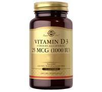 Vitamina D3 1000 IU 25 mcg, 100 capsule, Solgar