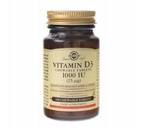 Solgar, vitamina D3 1000 UI 100 losanghe