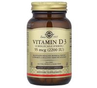 Vitamina D3 (colecalciferolo) 55 mcg (2.200 UI) 100 Capsule Vegetali Solgar
