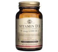Solgar Vitamina D3 55 mcg ( 2200 UI ) - 50 Capsule vegetali