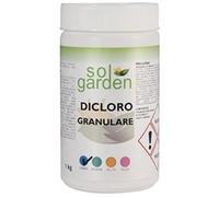 SolGarden CLORO GRANULARE DICLORO 56% TRATTAMENTO RAPIDO SHOCK PER ACQUA PISCINA