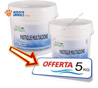 SolGarden CLORO MULTI AZIONE Pastiglie 200 gr → 5 / 10 / 25 Kg per Acqua Piscina