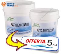 SolGarden CLORO MULTIAZIONE Pastiglie 200 gr → 5 Kg per Acqua Piscina