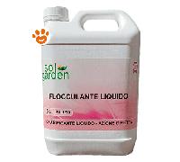 Sol Garden Flocculante Chiarificante Liquido Trattamenti per Piscina Tanica 5 LT