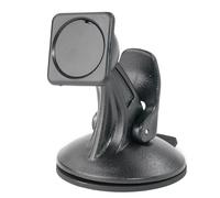 SolGlo Supporto da Auto Staffa in plastica Regolabile Nera Compatibile con Tomtom Go 520 530 630 720 730 920 930 Rotazione 1 PC 360 Gradi