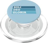 SOLI DEO GLORIA - 5 Solas - Riforma - Semper Reformanda PopSockets PopGrip per MagSafe