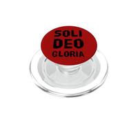 Soli Deo Gloria per La Gloria di Dio Solo Latino Cinque Solas PopSockets PopGrip per MagSafe