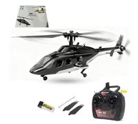 SOLIAXDIY F150BL V3 Airwolf RC elicottero, aereo da combattimento elettrico a 5 canali con luce posteriore a LED, elicottero radiocomandato militare, regalo per adulti