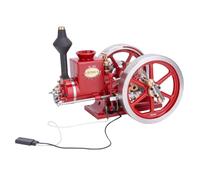 SOLIAXDIY HM-01 7cc Motore a quattro tempi orizzontale, Mini Hit and Miss Internal Motore a quattro tempi con sollevamento del cambio alto/bassa velocità, giocattolo educativo in metallo, regalo di