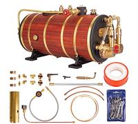 SOLIAXDIY KACIO WS100XL - Caldaia a vapore in rame, 1000 ml, con valvola di sicurezza e indicatore di pressione per modellini da 1,0 a 1,5 m