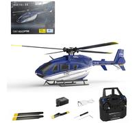 SOLIAXDIY RC ERA C187 EC135 RC Helicopter, 4CH 2.4GHz Single Rotor Flybarless Remote Control Aircraft 6-Axis Gyro con flusso ottico e mantenimento dell'altitudine, RTF principiante elicottero per