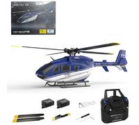 SOLIAXDIY RC ERA C187 EC135 RC Helicopter, 4CH 2.4GHz Single Rotor Flybarless Remote Control Aircraft 6-Axis Gyro con flusso ottico e mantenimento dell'altitudine, RTF principiante elicottero per