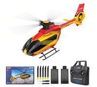 SOLIAXDIY RC ERA C190 RC Elicottero con giroscopio a 6 assi, scala 1/30 H145 6CH Brushless Dual-Motor Remote Control Helicopter Model, RTF Single-Rotor Aircraft con Altitude Hold & Optical Flow