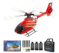 SOLIAXDIY RC ERA C190 RC Elicottero con giroscopio a 6 assi, scala 1/30 H145 6CH Brushless Dual-Motor Remote Control Helicopter Model, RTF Single-Rotor Aircraft con Altitude Hold & Optical Flow