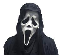 SOLIAXDIY Scary Oni - Maschera per adulti, in lattice, horror per smorzamento, per Halloween, feste, giochi di ruolo, cosplay ed eventi a tema