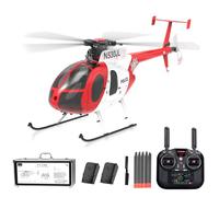 SOLIAXDIY YUXIANG F119S MD500 LittleBirds RC elicottero, scala 1/16 9CH Flybarless rotore modello elicottero militare, 6G/3D modalità commutabili aereo con decollo/atterraggio (giocatore professionale