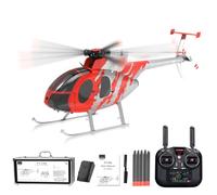 SOLIAXDIY YUXIANG F119S MD500 LittleBirds RC elicottero, scala 1/16 9CH Flybarless rotore modello elicottero militare, 6G/3D modalità commutabili aereo con decollo/atterraggio (giocatore professionale