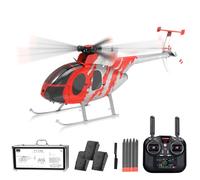 SOLIAXDIY YUXIANG F119S MD500 LittleBirds RC elicottero, scala 1/16 9CH Flybarless rotore modello elicottero militare, 6G/3D modalità commutabili aereo con decollo/atterraggio (giocatore professionale