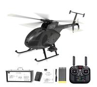 SOLIAXDIY YUXIANG F119S MD500 LittleBirds RC elicottero, scala 1/16 9CH Flybarless rotore modello elicottero militare, 6G/3D modalità commutabili aereo con decollo/atterraggio (giocatore professionale