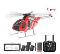 SOLIAXDIY YUXIANG F119S MD500 LittleBirds RC elicottero, scala 1/16 9CH Flybarless rotore modello elicottero militare, 6G/3D modalità commutabili aereo con decollo/atterraggio (giocatore professionale