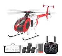 SOLIAXDIY YUXIANG F119S MD500 LittleBirds RC elicottero, scala 1/16 9CH Flybarless rotore modello elicottero militare, 6G/3D modalità commutabili aereo con decollo/atterraggio (giocatore professionale