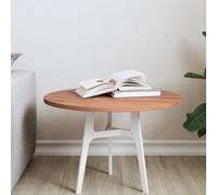 Solid Beech Wood Round Tabletop Ø50 x 1,5 cm, Dining Table Board, Desk Surface, Kitchen Countertop, Durable and Stylish - Perfect for Home & Office Use