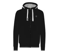 Solid BenjaminZip Pile Giacca di Felpa con Cappuccio E Fodera D'Orsacchiotto Felpa Aperta con Zip da Uomo con Cappuccio Rivestimento Teddy, Taglia:M, Colore:Black PIL (P9000)