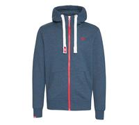 Solid Benn Felpa con Cappuccio Giacca Tuta da Uomo con Cappuccio Stampa, Taglia:S, Colore:Insignia Blue Melange (8991)