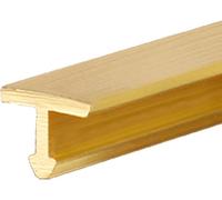 Solid Brass Gap Connecting Bar, Floor Seam Binder Transition Strip, Flat Divider Strip for Joining Flooring Gaps, TV Wall/Tile Floor Edge Decor(6mm (1/4"))