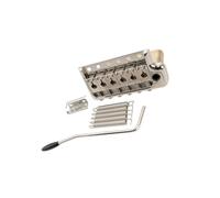 Solid Brass Tremolo Bridge Electric Guitar Instrument Accessory Colored Chitarra Bridge(Nickel)
