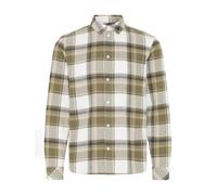 !Solid Camicia 'CHRIS' blu scuro / oliva / bianco Uomo !Solid S