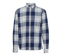 !Solid Camicia 'Esdras' navy / blu chiaro / bianco Uomo !Solid XXL