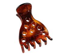 Solid Color Hair Clip for Women Fashionable Claw with Strong Plastic Construction Color Variety Women's Claw Clip Set