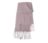 Solid Color Scarf With Lazy Style Soft And Solid Color Big Pull Warm Scarf Blue Foulard, rosa intenso, A