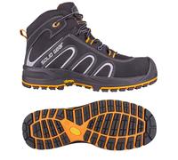 Solid Gear Falcon Scarpe di sicurezzait, EN 20345 S3 SRC, metallfree Nero EUR 41