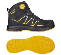 Solid Gear Reckon Scarpe di sicurezzait, EN 20345 S3, SRC, ESD Nero EUR 43