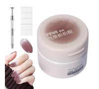 Solid Gel Polish, Gradient Sponging Nail Colors, 1,38 x 1,57 in Professional Manicure Tools, Long Lasting Smooth Application, Homes Manicures Gel Polish for Salons and at Home
