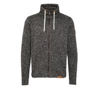 !Solid Giacca di pile 'Luki' marrone / grigio scuro / bianco Uomo !Solid L