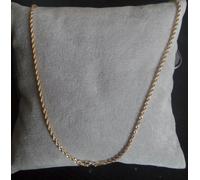 SOLID GOLD 750 CHAIN MAN WOMAN KETTE HALSKETTE LADY NECKLACE FEMME OR COLLIER