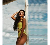 Solid Hollow out One Piece Swimsuit Ring Decor Costumi da Bagno Donne Sexy Costume da Bagno High Cut Swimwear Thong Body