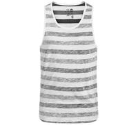 !Solid Maglietta 'Mende' grigio / bianco Uomo !Solid M