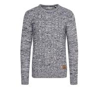 Solid Philemon Maglione in Maglia Grossa Pullover Maglieria da Uomo con Girocollo in Cotone 100%, Taglia:3XL, Colore:Insignia Blue (1991)